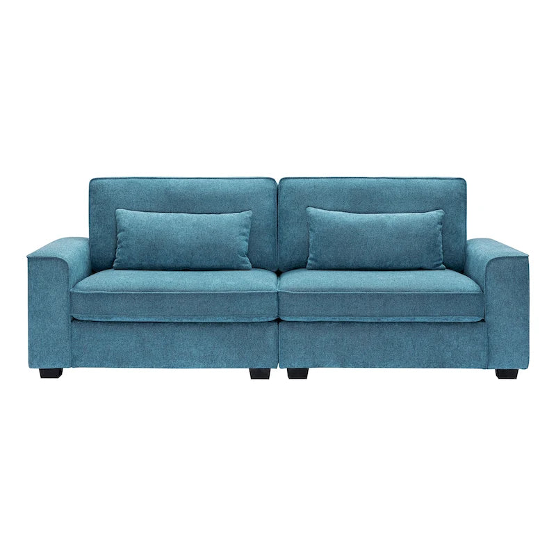Gepolstertes 3-Sitzer-Loveseat-Sofa