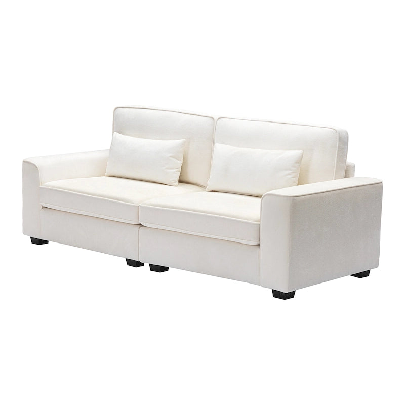 Gepolstertes 3-Sitzer-Loveseat-Sofa