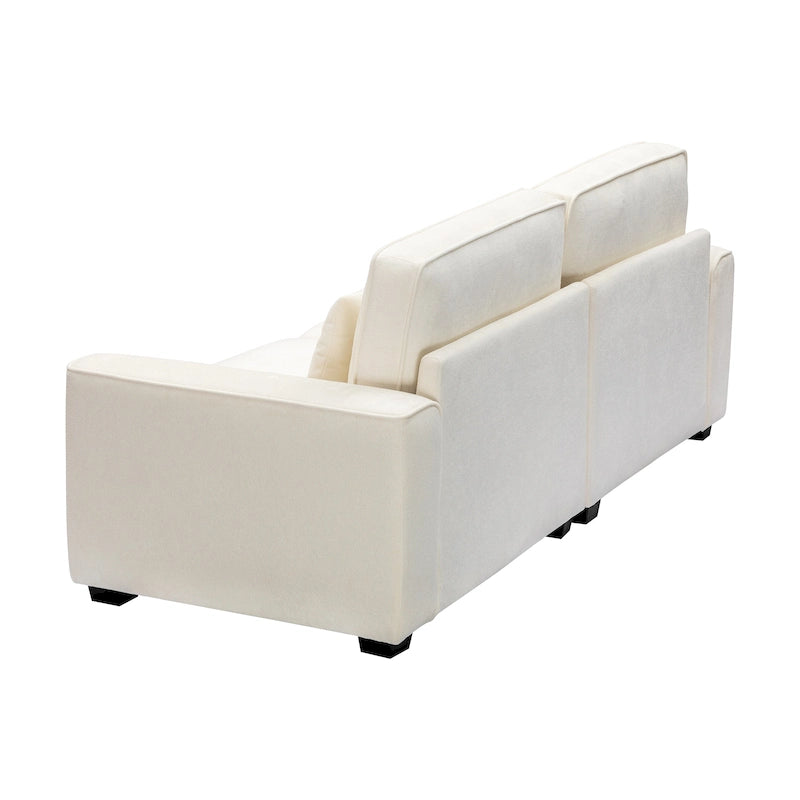 Gepolstertes 3-Sitzer-Loveseat-Sofa