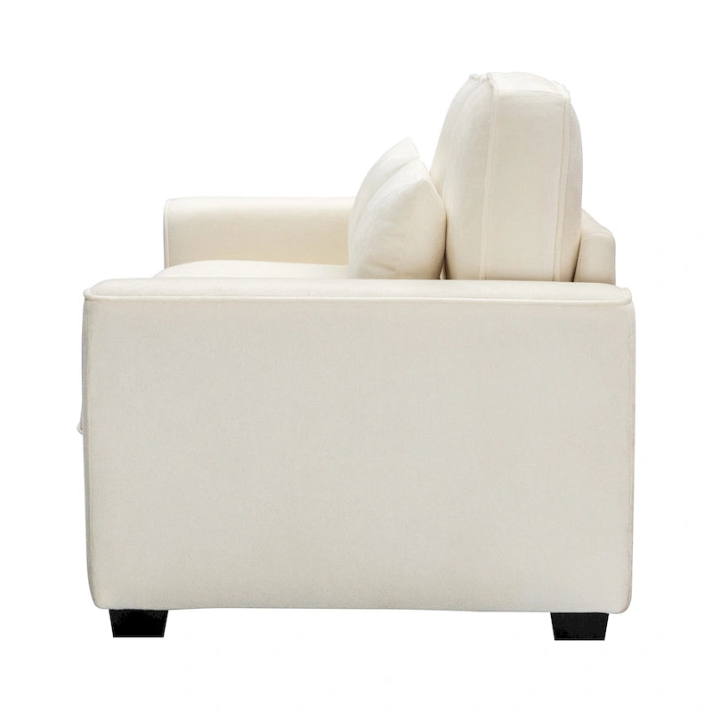 Gepolstertes 3-Sitzer-Loveseat-Sofa