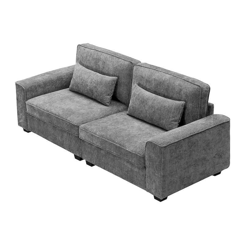 Gepolstertes 3-Sitzer-Loveseat-Sofa