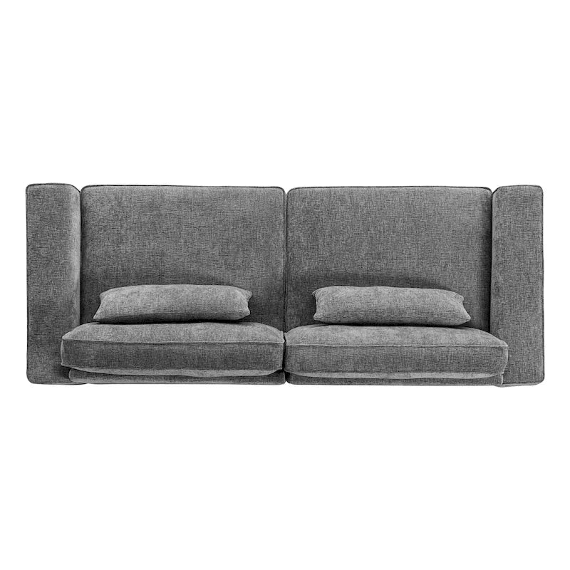 Gepolstertes 3-Sitzer-Loveseat-Sofa