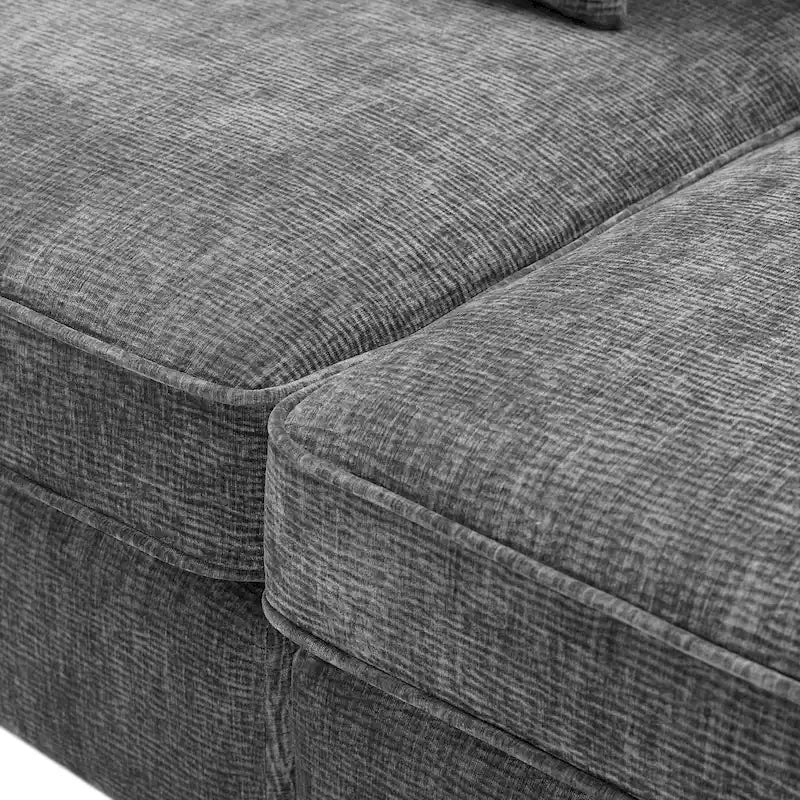 Gepolstertes 3-Sitzer-Loveseat-Sofa