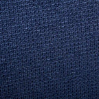 Set di 2 sedie da pranzo beige/grigio/blu, sedia laterale imbottita con schienale medio, borchie e gambe in legno