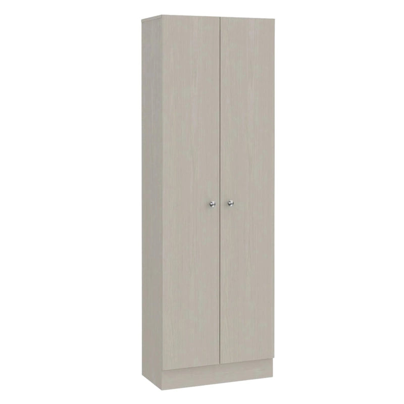 Mobile dispensa alto grigio chiaro - Anta singola