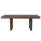Tavolo da Pranzo Allungabile Marrone, Stile Rustico, da 4 a 8 Posti