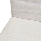 Sedie da pranzo Mid-Century set da 2 – Gambe in noce, tessuto / similpelle, beige chiaro / marrone cognac / grigio scuro