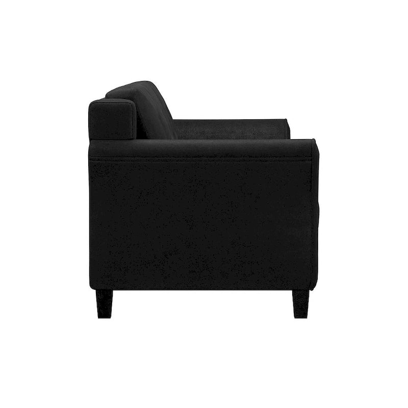 Weiches 3-Sitzer-Sofa mit Mikrofaserbezug für das Wohnzimmer