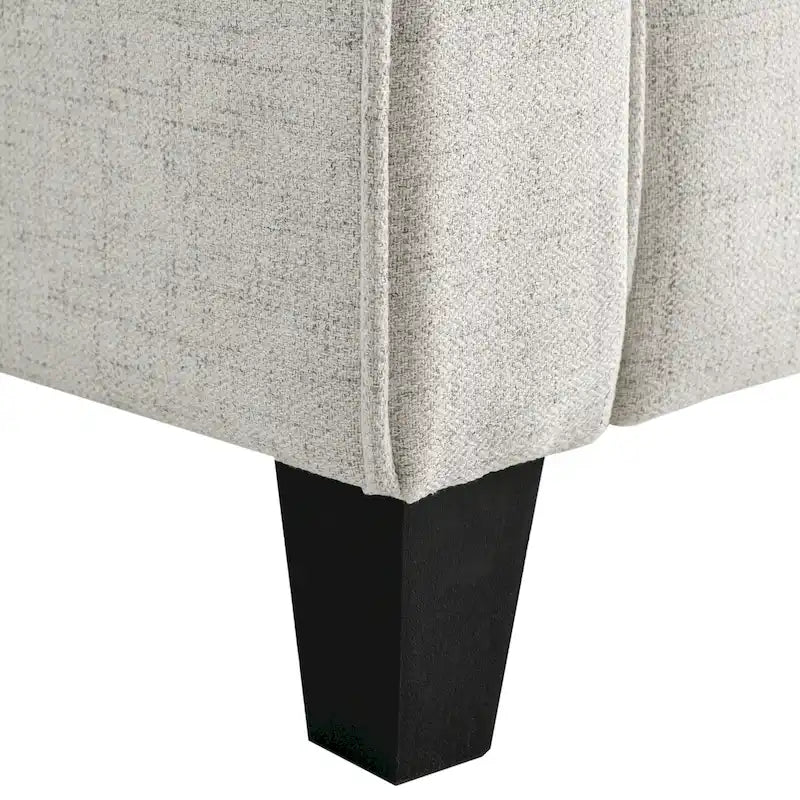 Weiches 3-Sitzer-Sofa mit Mikrofaserbezug für das Wohnzimmer