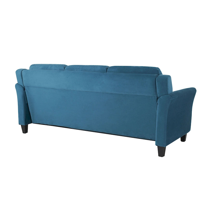 Weiches 3-Sitzer-Sofa mit Mikrofaserbezug für das Wohnzimmer