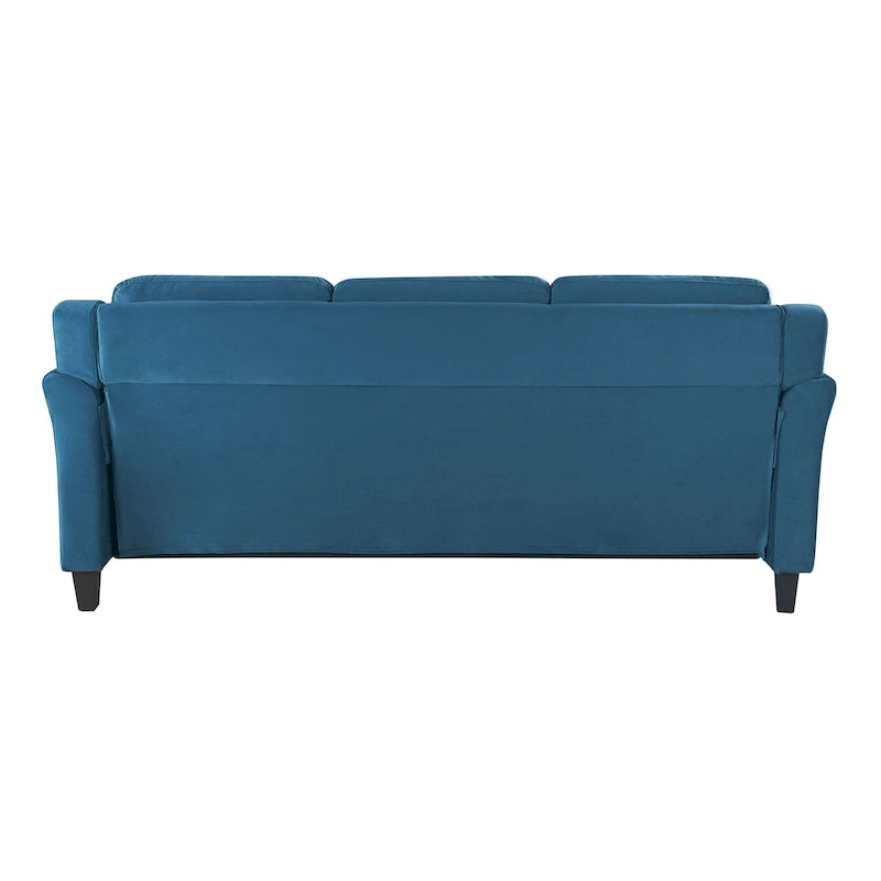 Weiches 3-Sitzer-Sofa mit Mikrofaserbezug für das Wohnzimmer