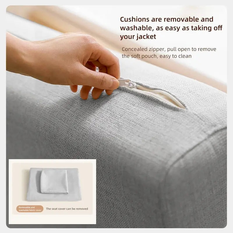 Modernes Schlafsofa aus Memory-Schaum mit Stauraum