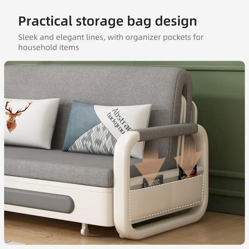 Modernes Schlafsofa aus Memory-Schaum mit Stauraum