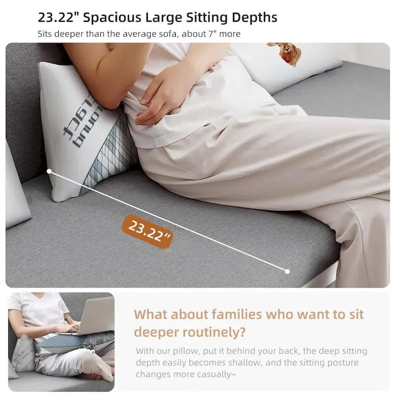 Modernes Schlafsofa aus Memory-Schaum mit Stauraum