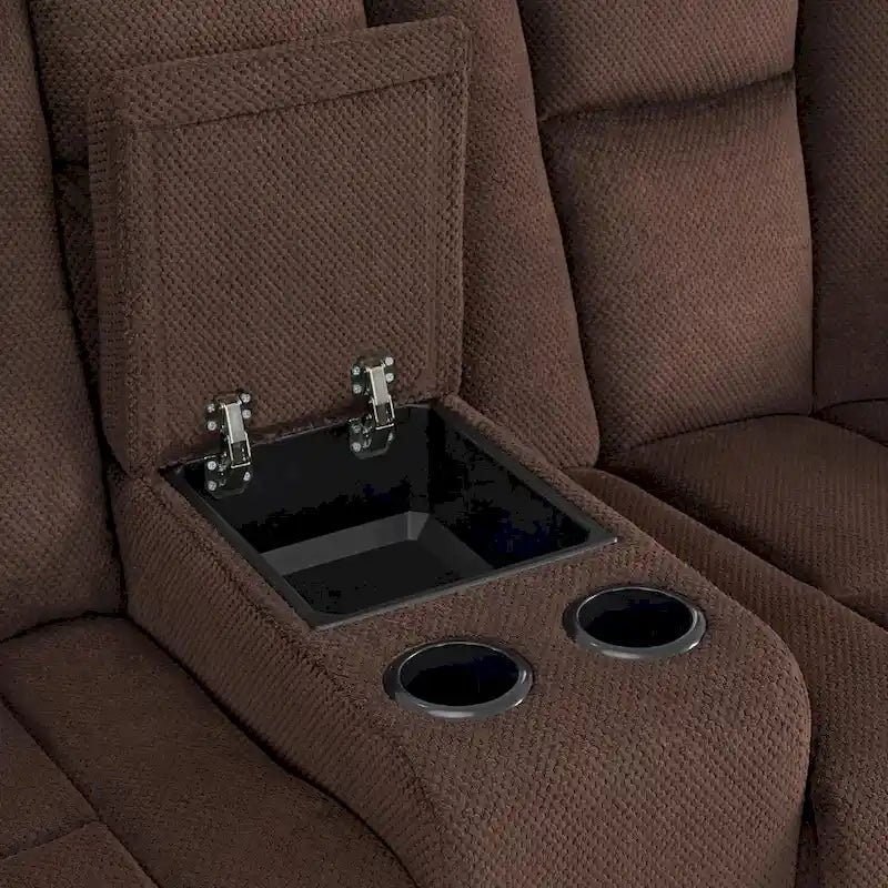 Elektrisch verstellbares Relaxsofa mit Massagefunktion und Lendenwirbel-Wärmefunktion
