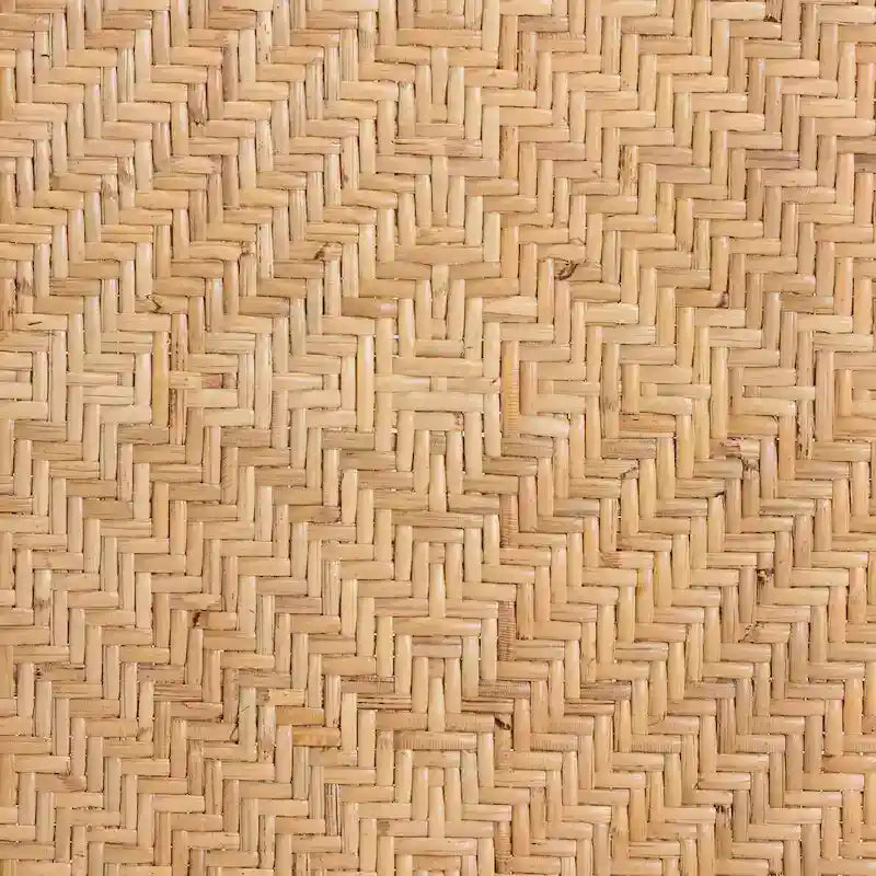Sgabello da bar in rattan naturale marrone, stile bohémien, 1 posto