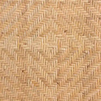 Sgabello da bar in rattan naturale marrone, stile bohémien, 1 posto