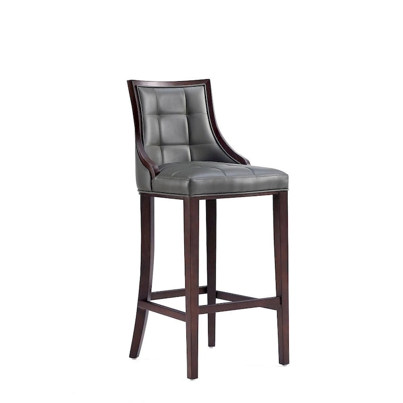 Sgabello da bar tradizionale con schienale, set da 3, bianco perla / bronzo / crema / grigio ciottolo / grigio chiaro