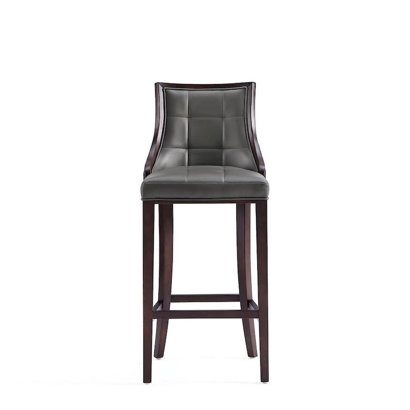Sgabello da bar tradizionale con schienale, set da 3, bianco perla / bronzo / crema / grigio ciottolo / grigio chiaro