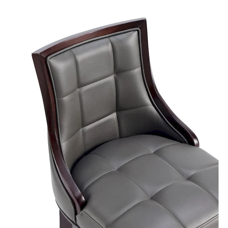 Sgabello da bar tradizionale con schienale, set da 3, bianco perla / bronzo / crema / grigio ciottolo / grigio chiaro