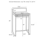 Sgabello da bancone in velluto crema/grigio, base a slitta moderna, set da 2