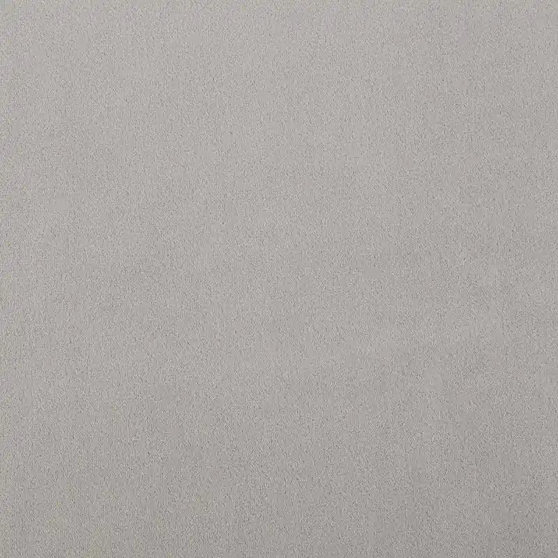 Sgabello da bancone in velluto crema/grigio, base a slitta moderna, set da 2