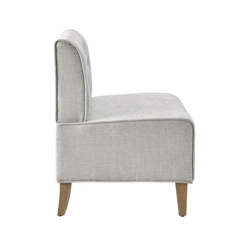 Banquette d’angle rembourrée en similicuir, de style ferme moderne