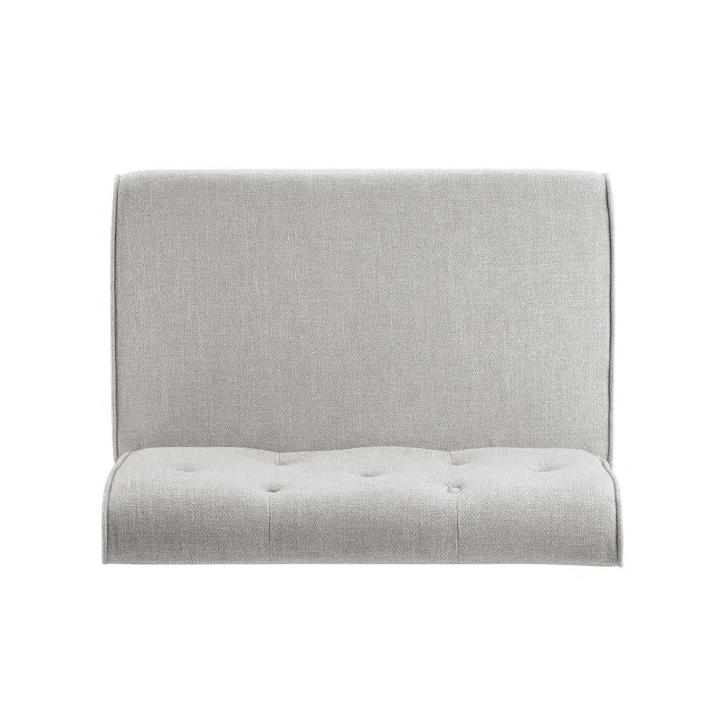 Banquette d’angle rembourrée en similicuir, de style ferme moderne