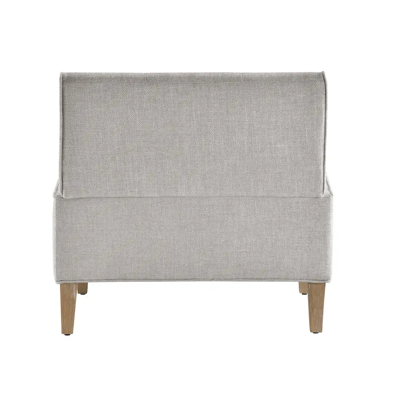 Banquette d’angle rembourrée en similicuir, de style ferme moderne