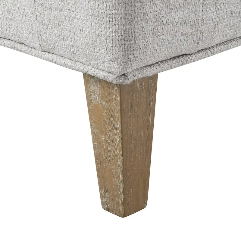 Banquette d’angle rembourrée en similicuir, de style ferme moderne