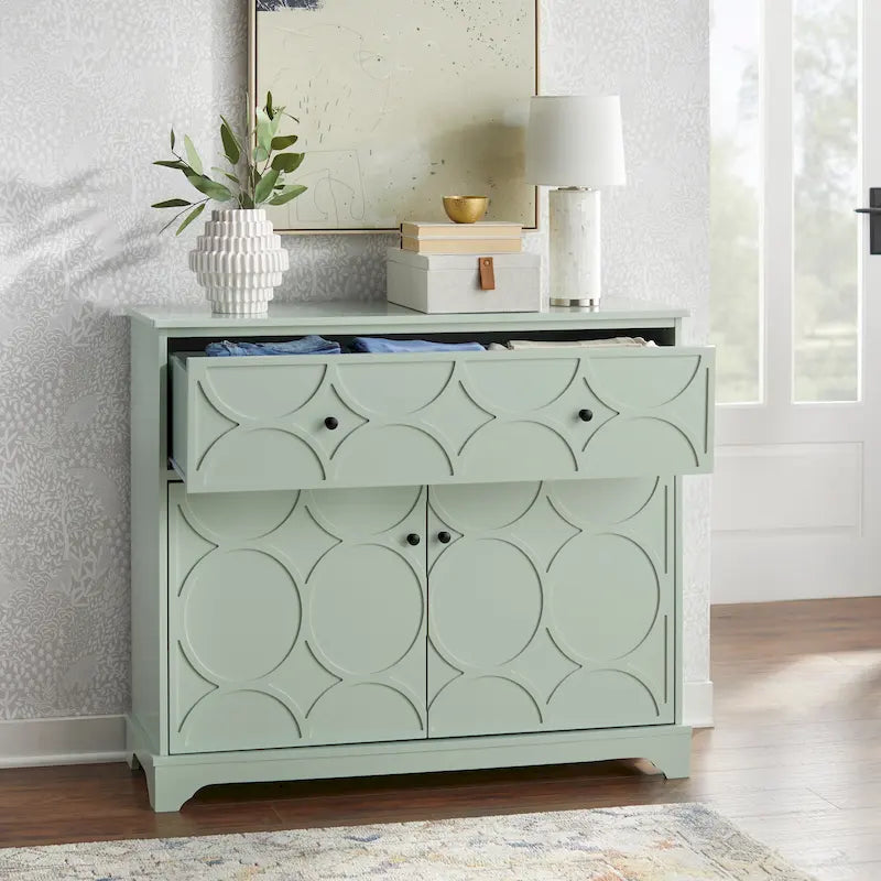 Schrank mit runder Front
