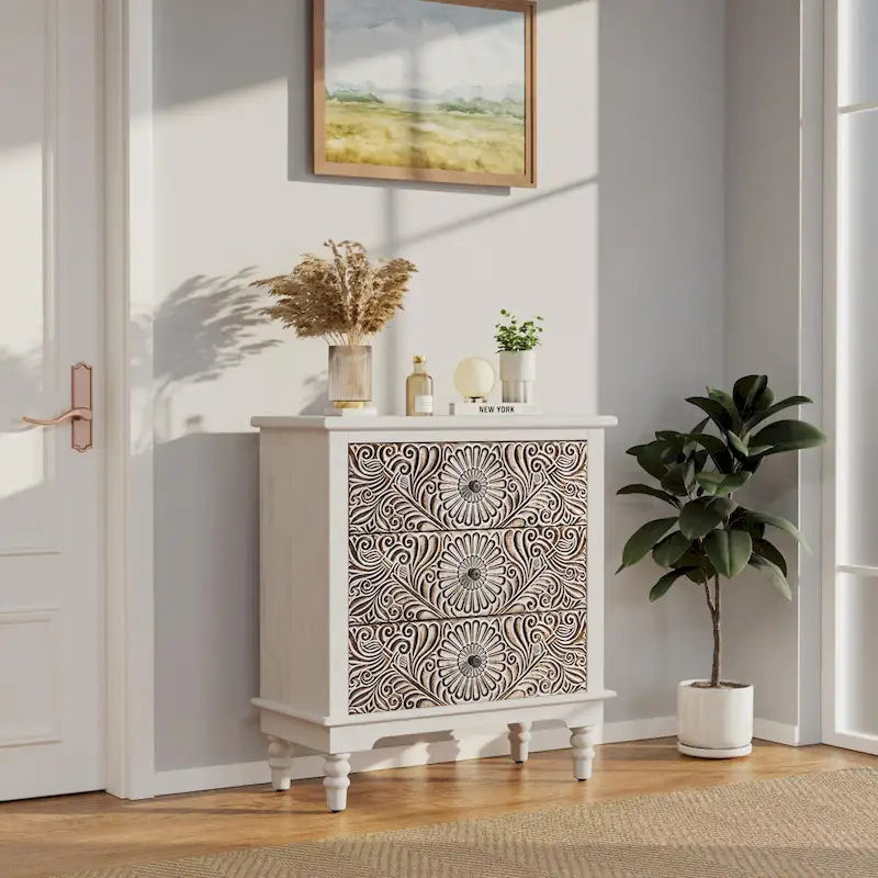 Sideboard und Anrichte aus Massivholz, Aufbewahrungsschrank