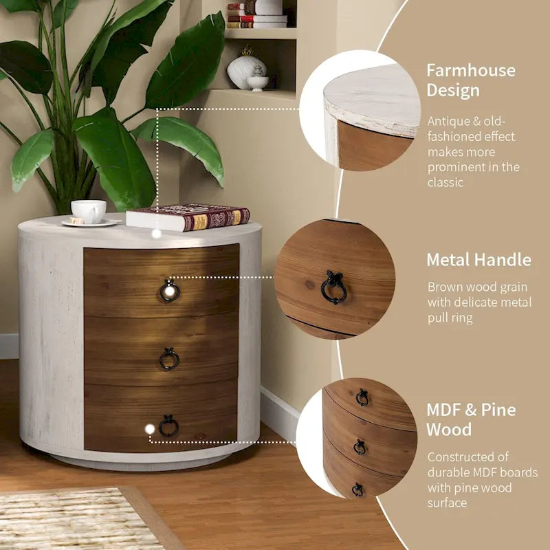 Sideboard und Anrichte aus Massivholz, Aufbewahrungsschrank
