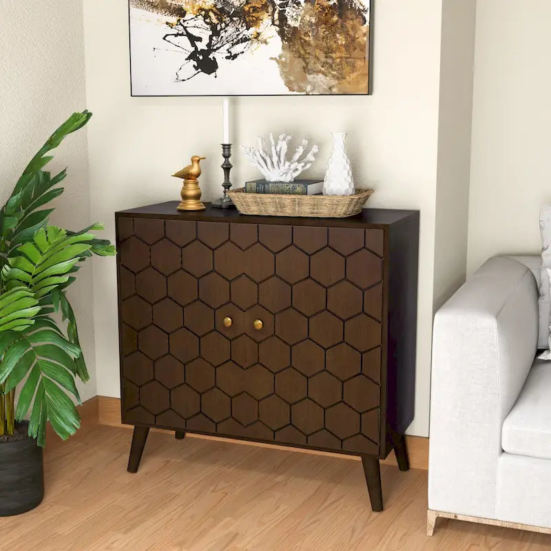 Sideboard und Anrichte aus Massivholz, Aufbewahrungsschrank