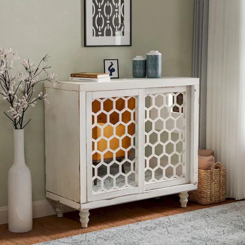Sideboard und Anrichte aus Massivholz, Aufbewahrungsschrank