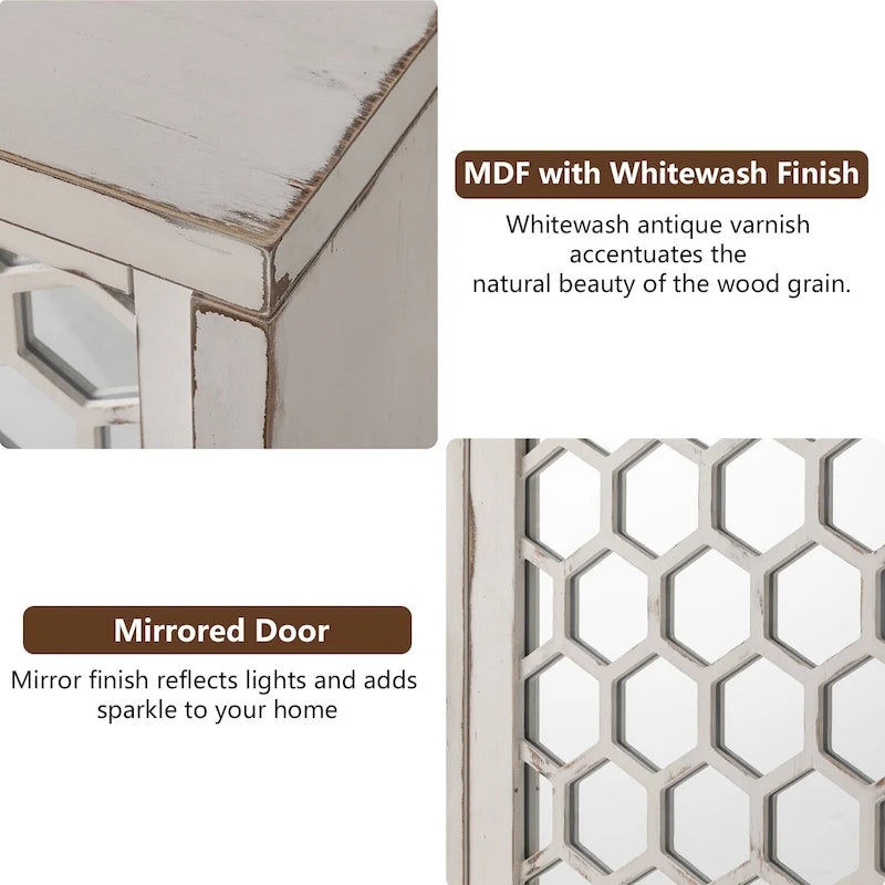 Sideboard und Anrichte aus Massivholz, Aufbewahrungsschrank