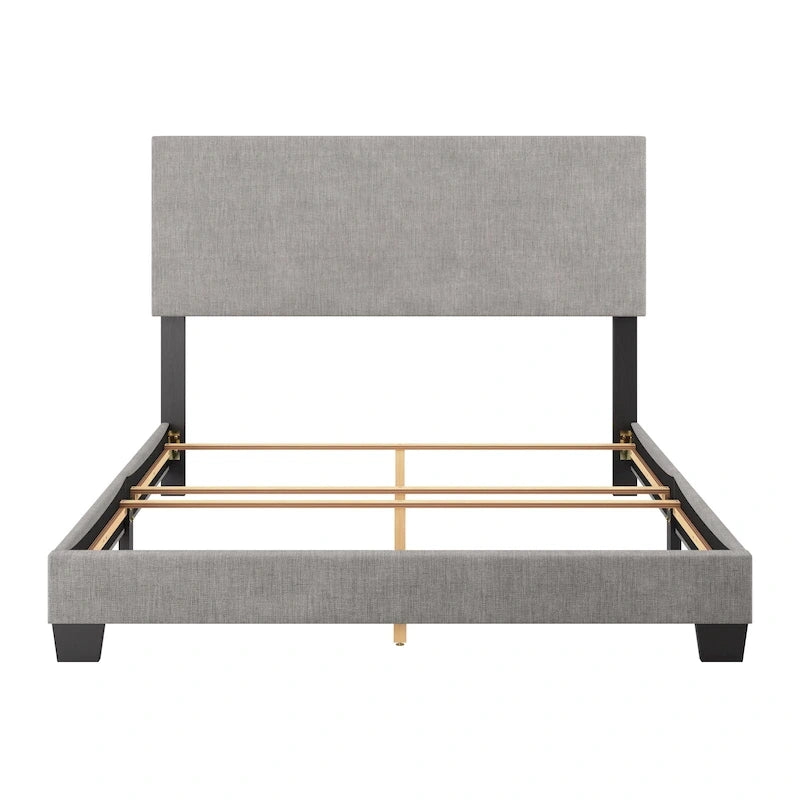 Letto imbottito moderno, rete a doghe necessaria