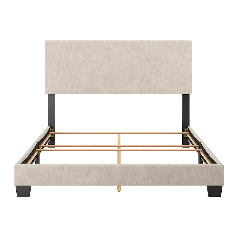 Letto imbottito moderno, rete a doghe necessaria