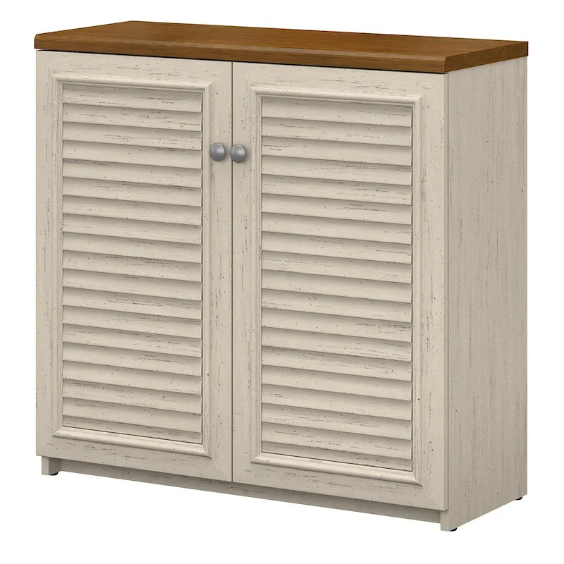 Armoire de rangement avec portes et étagères, 31.73L x 12.76W x 30.71H