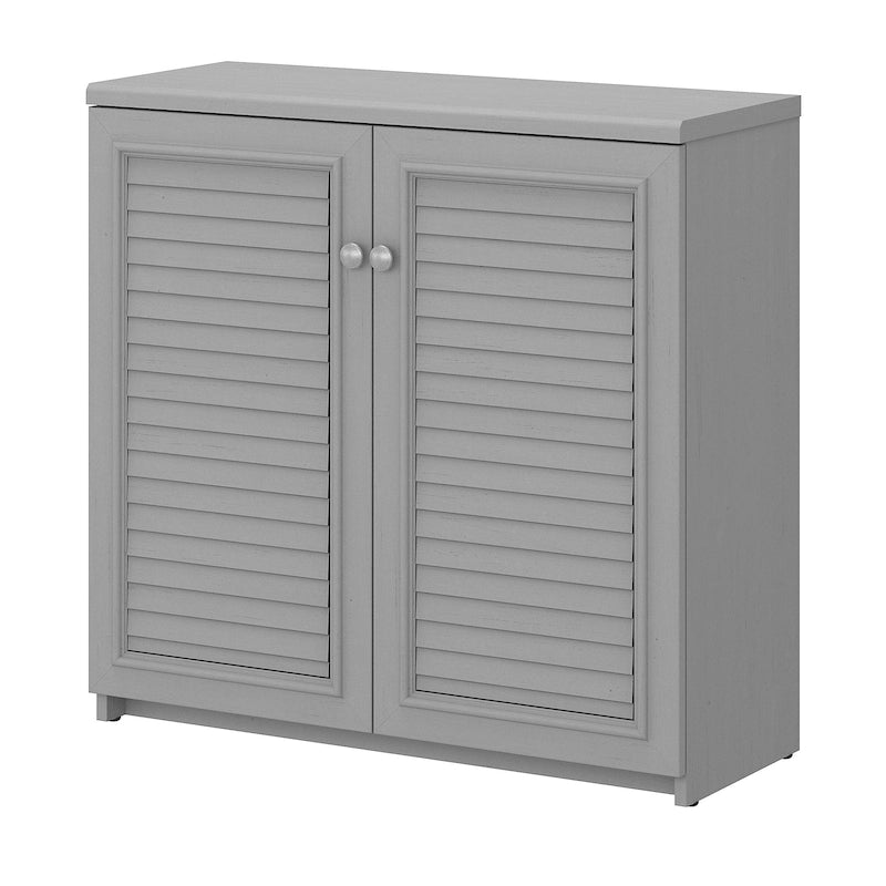 Armoire de rangement avec portes et étagères, 31.73L x 12.76W x 30.71H