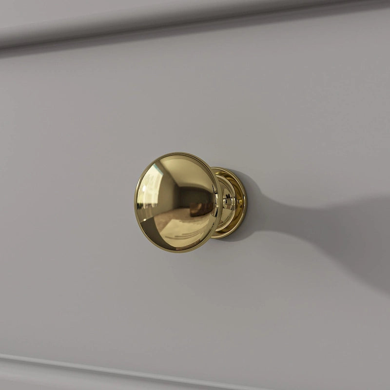 Credenza buffet laccata bianca moderna in stile metà secolo, 59.1 pollici