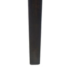Sedia da pranzo in legno marrone scuro e tortora chiaro, set da 2