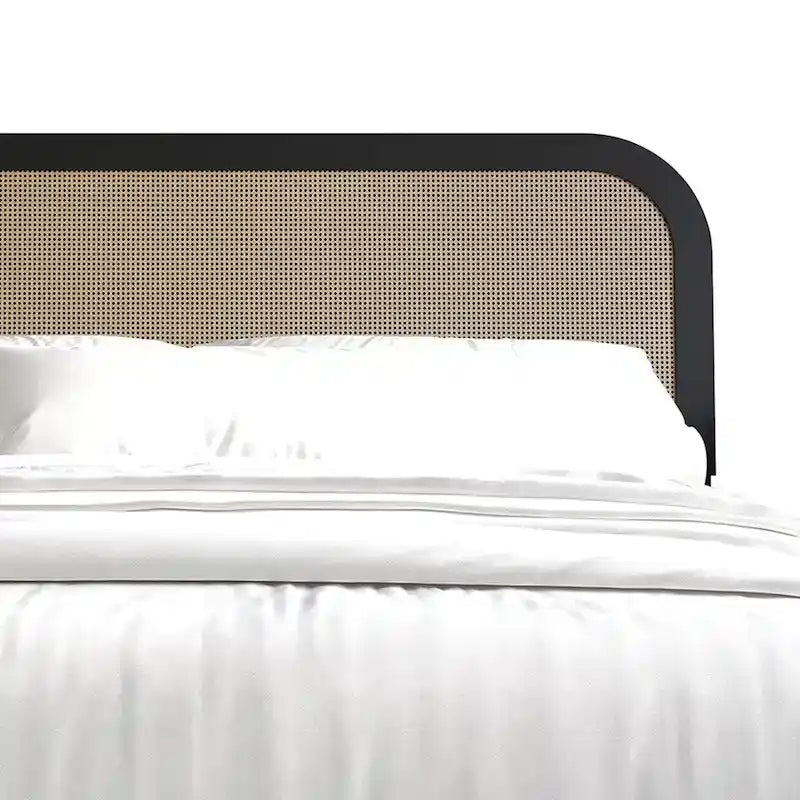 Plattformbett im Mid-Century-Modern-Stil