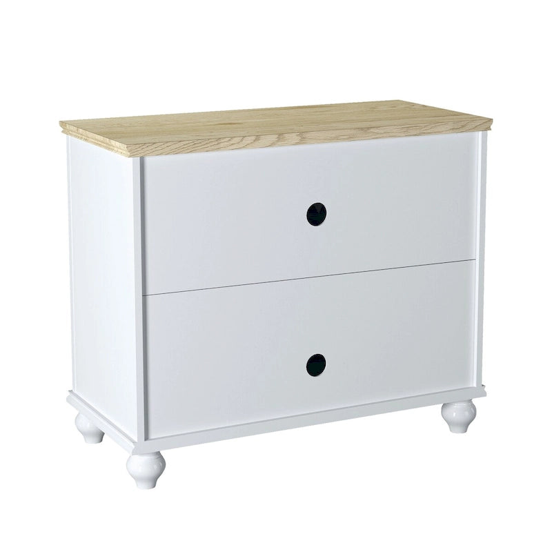 Buffet de cuisine de style vintage de 38 pouces, meuble bas d’appoint