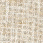 Sedia da pranzo con braccioli in tessuto panna/grigio, set da 2