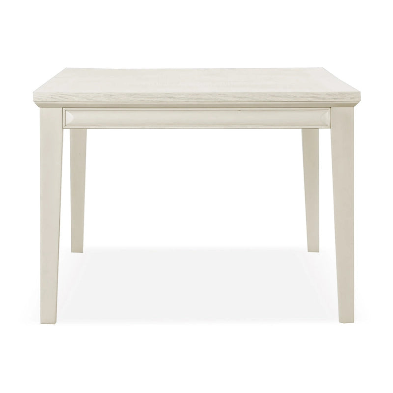 Tavolo da pranzo allungabile in rovere bianco/espresso, 6-8 posti