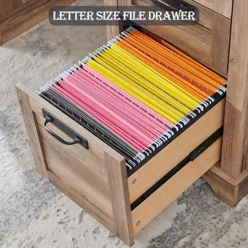 Boerderijstijl directiebureau van 60 inch, houten thuiskantoorbureau, computerbureau